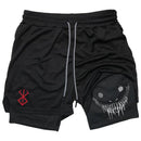 Short Compressão Esportivo 2 em 1 Berserk